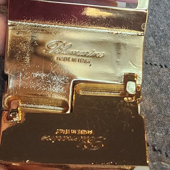 New BLUMARINE Italy Genuine leather 2\
